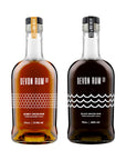 Devon Rum Co Honey Spiced and Black Spiced Artisan Rum Bundle Crafted in Salcombe