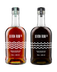 Devon Rum Co Premium Spiced and Black Spiced Rum Bundle Hand Crafted on Island Street in Salcombe