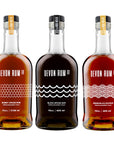 Devon Rum Co Threesome Bundle with Honey Spiced, Black Spiced, and Premium Golden Rums