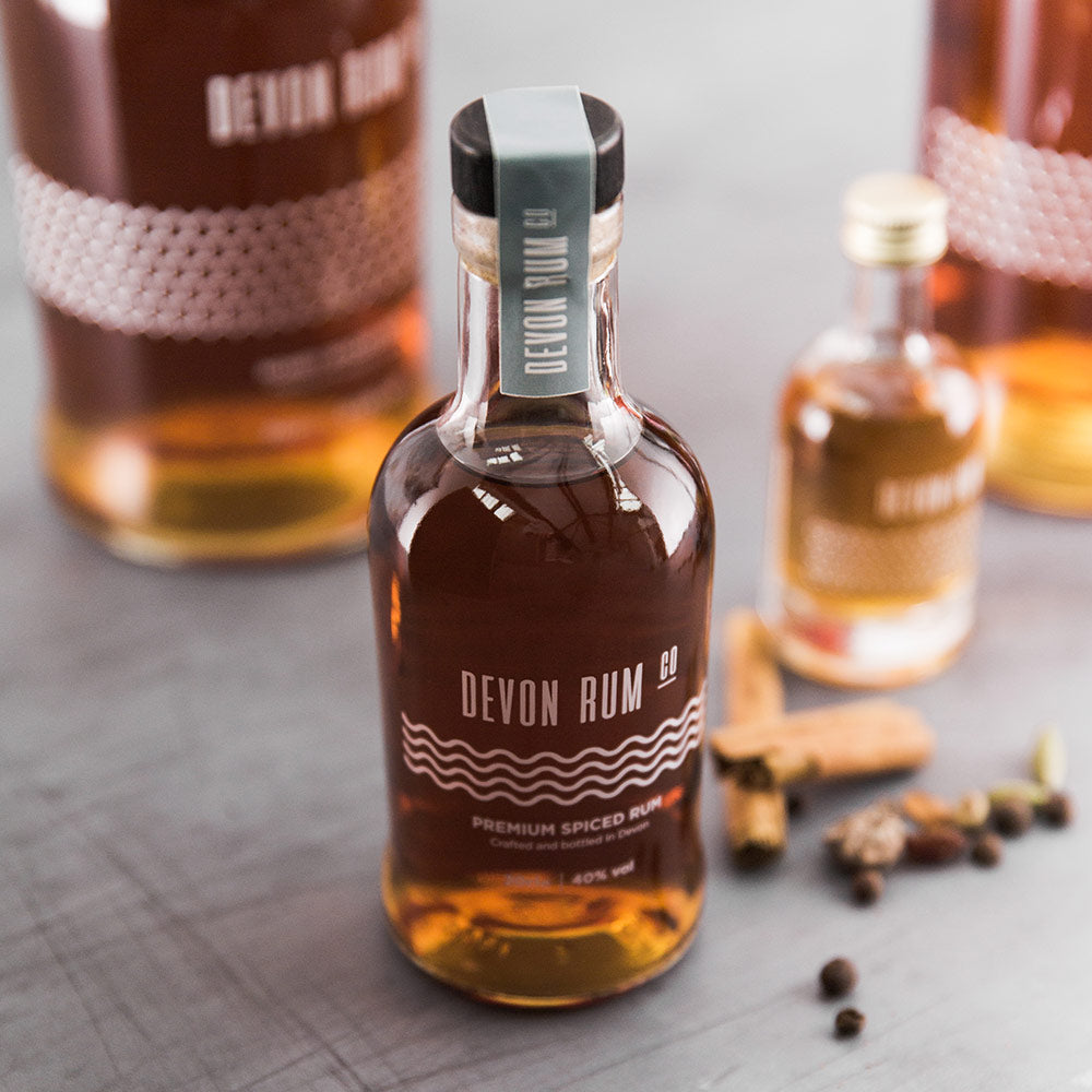 Devon Rum Company 20cl Premium Spiced Rum Bottle