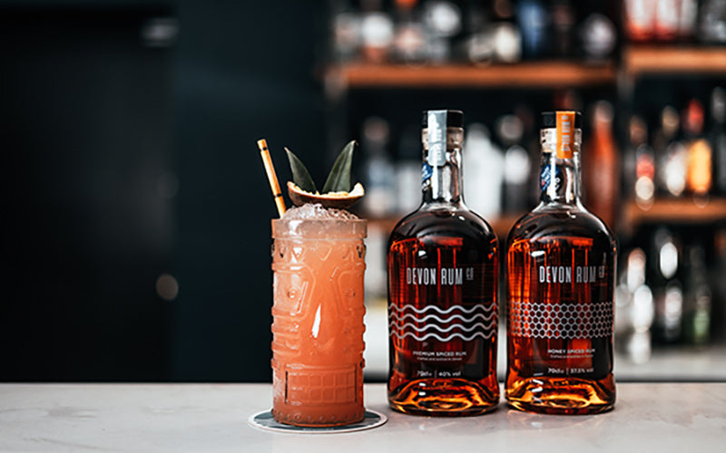 How to make Devon Rum Punch with premium and honey spiced rums