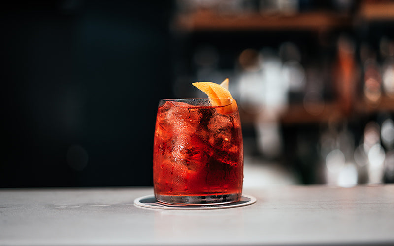 How to make a Rum Negroni Cocktail with the Devon Rum Company Spiced Rum and Honey Spiced Rum