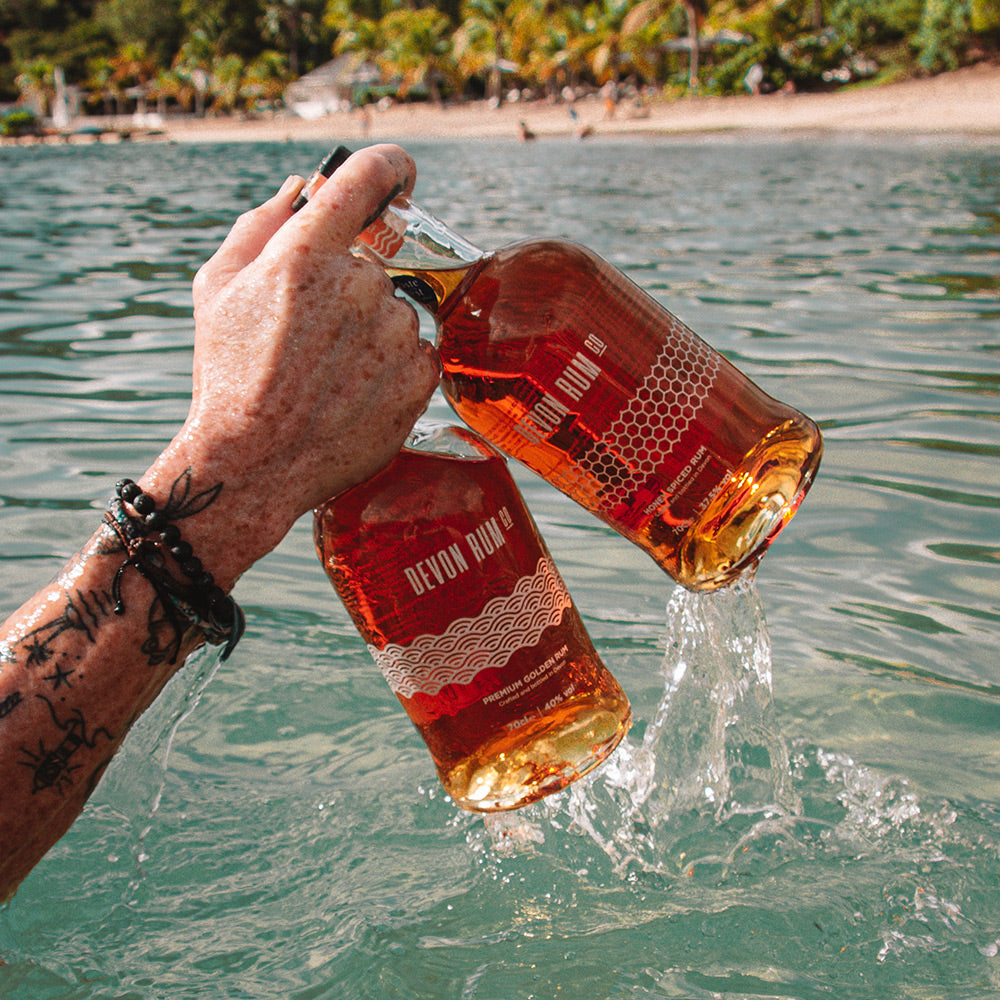 Devon Rum Co Golden and Honey Spiced Rum Bundle