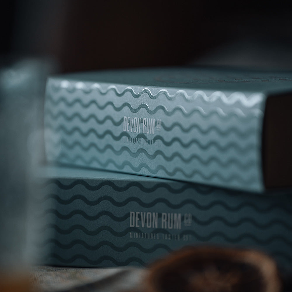 Devon Rum Co Spiced Rum Gift Set Box