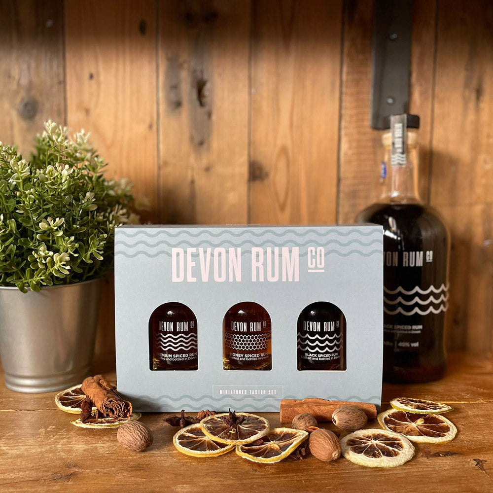 Devon Rum Co Spiced Rum Gift Set