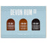 Devon Rum Co Spiced Rum Miniatures Taster Gift Set Box