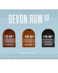 Devon Rum Co Spiced Rum Miniatures Taster Gift Set Box