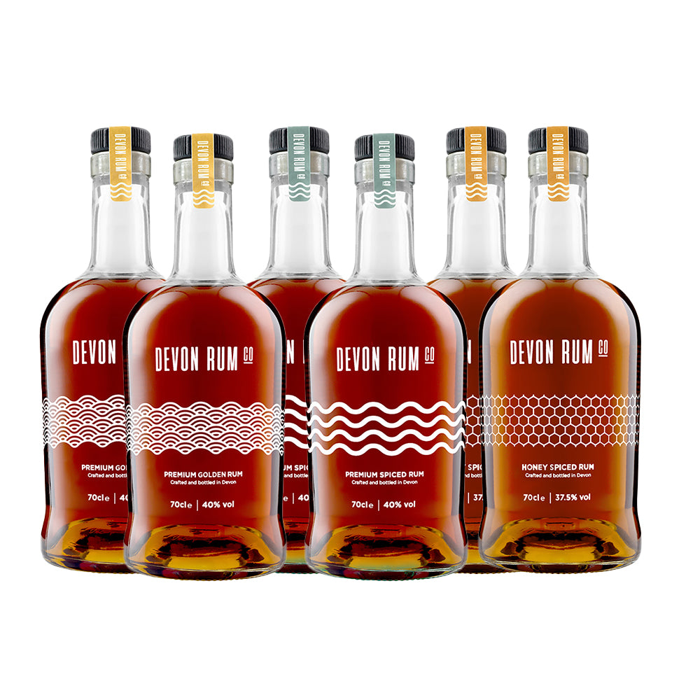Devon Rum Co. Craft Rum Case of Six Bottles
