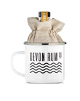 Honey Spiced Rum and Enamel Mug Gift Set from the Devon Rum Company