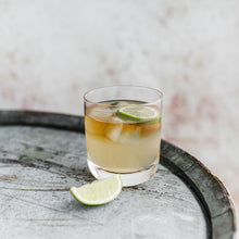 Load image into Gallery viewer, Devon Stormy Rum Cocktail made with Premium Spiced Rum and Ginger Beer by the Devon Rum Company
